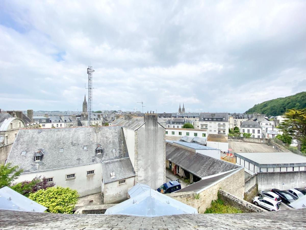 Le Nid Du Palais - Wifi - Calme - Confort - Palais De Justice Lägenhet Quimper Exteriör bild